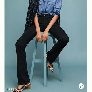 Paige Manhattan slim boot jeans NWT 26 black